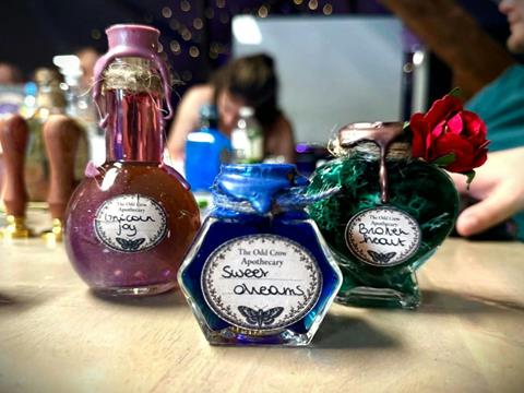 foto: Voorbeeld van maaksels tijdens de workshop